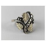 Sterling Silver Ladies Ring Size 7, 4.8g