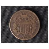 1865 Two Cent Piece  G