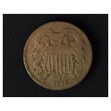 1865 Two Cent Piece  G