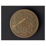 1865 Two Cent Piece  G