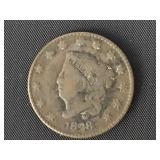 1828 Large Cent - Coronet Liberty Head  G