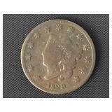 1829 Large Cent - Coronet Liberty Head  G