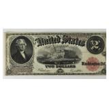 1917 Two Dollar Bank Note - Red Seal