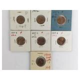 Mixed Lincoln Cents  AU