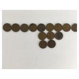 Mixed Lincoln Wheat Cents