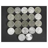 1943-P Lincoln Steel Wheat Cents (22)