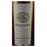 Beringer White Zinfandel, California - 2004