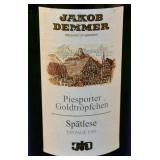 Jakob Demmer Spatlese, German - 1999