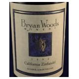Bryan Woods Zinfandel, California - 1992