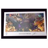 CO12 Transformers Botcoon 2008 Lithograph Within The Shattered War Signed A CO12 Transformers Botcoon 2008 Lithograph Within The Shattered War Signed A