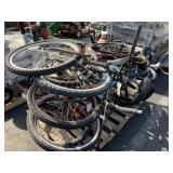PALLET OF ASSORTED BIKES