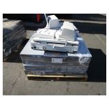 PALLET OF COMPUTER TOWERS AND PRINTERS  (ASSORTED)