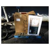 TWO ASSORTED BATHROOM VANITIES