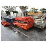 STEEL RACKS COMPLETE WITH UPRIGHTS, CROSS  MEMBERS