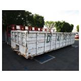 25 YARD ROLL-OFF STORAGE CONTAINER  (22