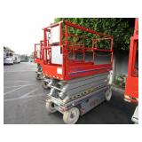 SKYJACK SCISSOR LIFT  MODEL NO. SJ3226,  500LB CAP