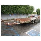 FLAT BED TRAILER    VIN: