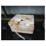 PALLET OF SIGN HOLDERS