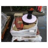 PALLET OF ASSORTED BRICK AND CINDERBLOCK