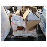 PALLET OF RED LED EXIT SIGNS, COMPACT SIZE