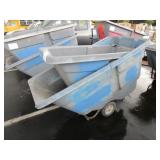 2 RUBBER MAID DUMP BINS