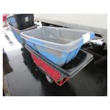 2 RUBBERMAID DUMP BINS