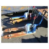 2 HYDRAULIC PALLET JACKS