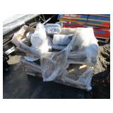 PALLET OF ASSORTED LIGHTING FIXTURES AND BULBS