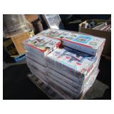 PALLET OF WOODEN DRAGON CASTLE SET