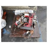 ASSORTED MOTORS, MILWAUKEE POWER TOOLS,   (MISCELL