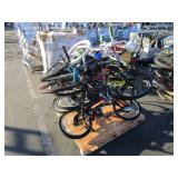 PALLET OF ASSORTED BIKES