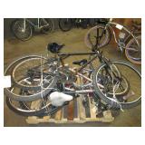 PALLET OF ASSORTED BIKES