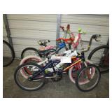 ASSORTED KIDS BIKES BMX STYLE