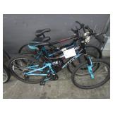 3 ASSORTED MOUNTAIN BIKES