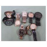 1 BAG WITH WATCHES