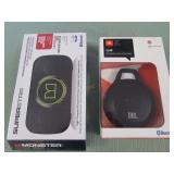 1 LOT WITH BLUETOOTH SPEAKERS JBL,SUPERSTAR