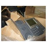 BOXES OF OFFICE PHONES (MULTI-LINE)