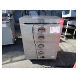 TOASTMASTER 4 DRAWER FOOD WARMER  MODEL NO. 3D8XD,