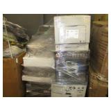 PALLET OF PRINTERS, ASSORTED, MISCELLANEOUS ITEMS