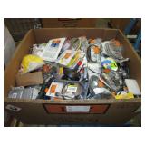 PALLET OF HOME FIXTURE, TOOLS, CONSTRUCTION EQUIPM