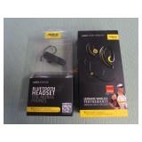 1 LOT WITH JABRA BLUETOOTH HEADSET, JABRA SPORT