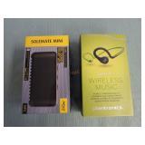 1 LOT WITH JABRA SOLEMATE MINI SPEAKER,