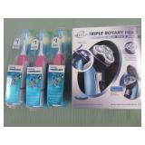 1 BAG WITH SONICARE ELECTRICAL TOOTH BRUSH,