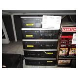 5 BLACK HP COMPUTER TOWERS