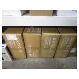 4 BOX OF ZOLA DINING CHAIR, LICORICE GREY AND