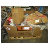 PALLET OF HOME FIXTURES, EQUIPMENT, ACCESSORIES