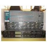 2 YAMAHA YDG2030, ASHLY EQUALIZER, 2 DRAWMER