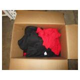 2 BOXES OF SHIRTS (ASSORTED SIZES AND COLORS)