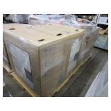 2 BOXES OF WHITE GLENSFORD VANITY, GLACIER BAY