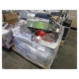 PALLET OF GARDENING EQUIPMENT BLACK AND DECKER TRI